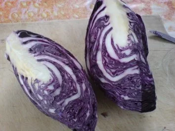 Rezept: Kaninchenkeulen und Kasslerkamm mit Rotkraut zu Klößen oder Salzkartoffeln Bild Nr. 19 Kaninchenkeulen und Kasslerkamm mit Rotkraut zu Klößen oder Salzkartoffeln - Rezept - Bild Nr. 19