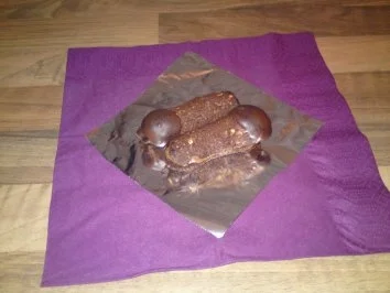 Rezept: Plätzchen: Nougatstangen Plätzchen: Nougatstangen - Rezept