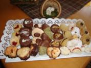 Weihnachtsbäckerei:   Gefüllte Nüsse - Rezept