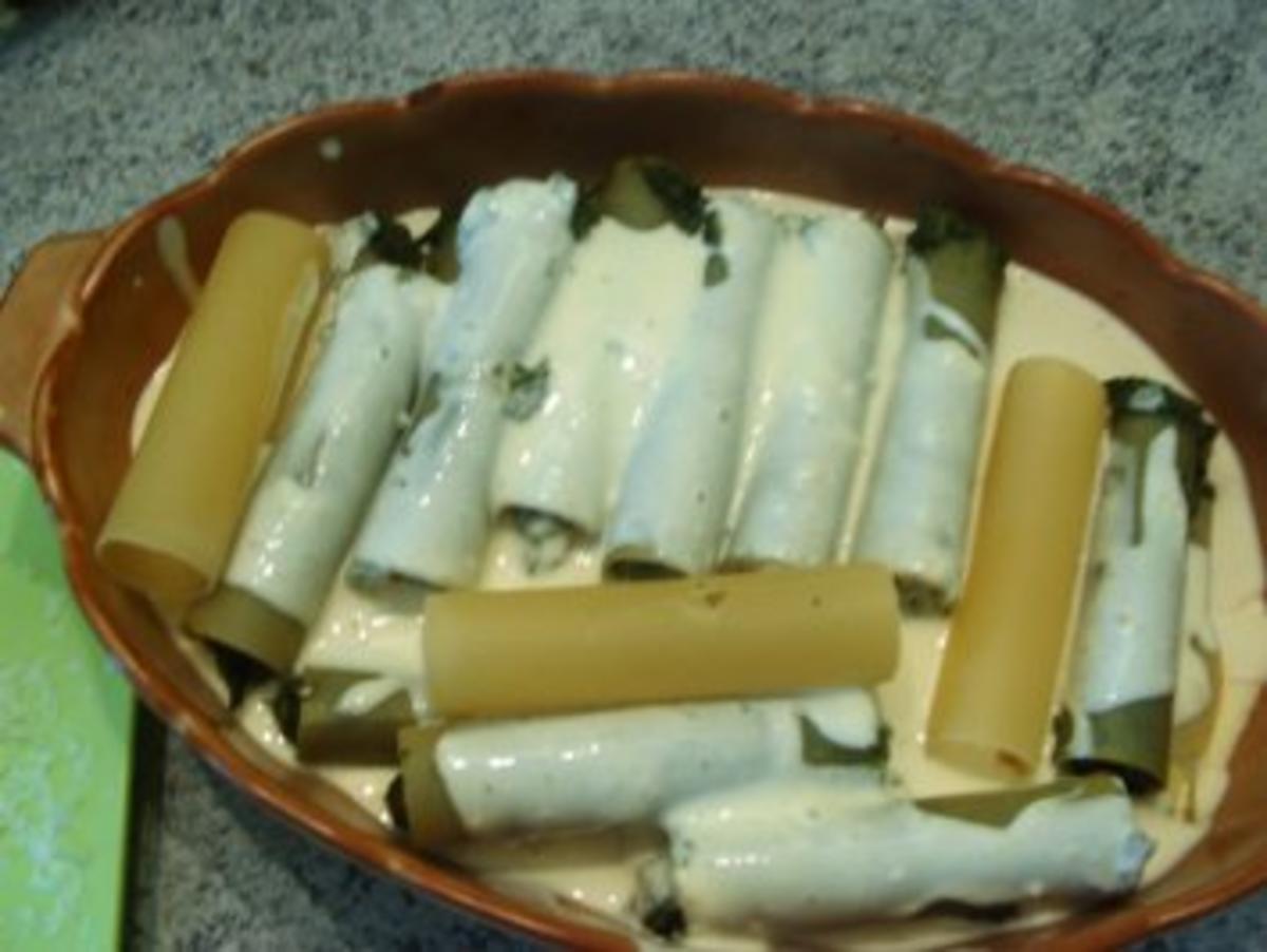 Kürbis-Spinat-Cannelloni - Rezept - Bild Nr. 8