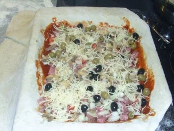 Pizza: Gefüllte-Pizza - Rezept - Bild Nr. 5