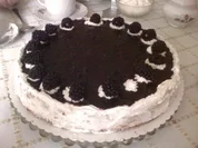 Weihnachtstorte mit Brombeeren - Rezept