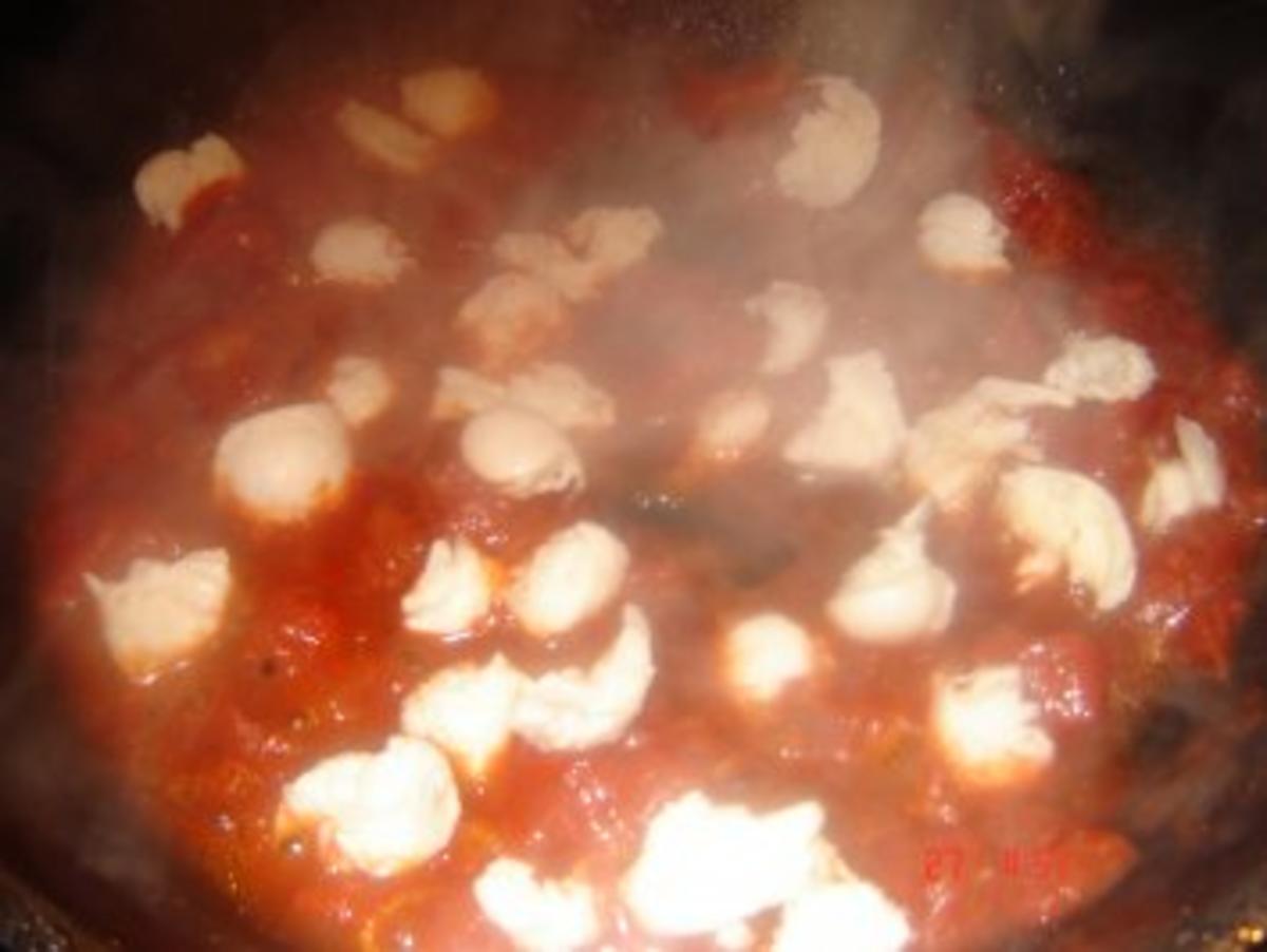 Putenschnitzel in würziger Tomaten-Mozzarella Soße - Rezept - Bild Nr. 5