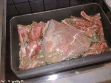 Surbraten (eingelegter Schweinebraten) - Rezept - Bild Nr. 2