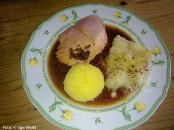 Surbraten (eingelegter Schweinebraten) - Rezept