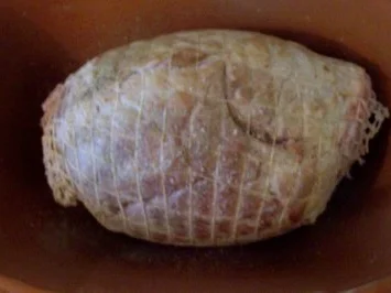 Kochen: Rollbraten aus dem Römertopf - Rezept - Bild Nr. 3