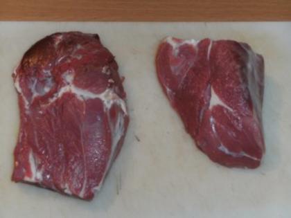 Wursten: Lammschinken ohne Knochen