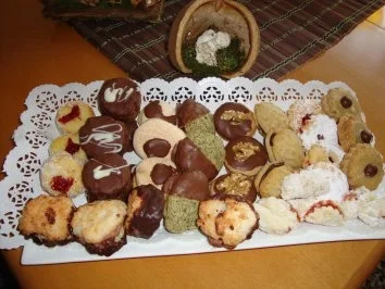 Weihnachtsbäckerei:  NORDBAHNKRAPFERL - Rezept