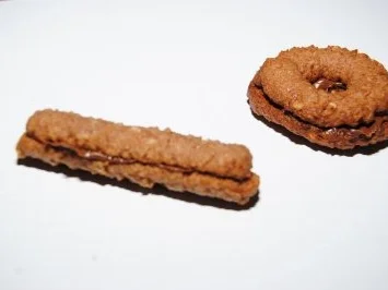 Nougatstangen / Kringel - Rezept