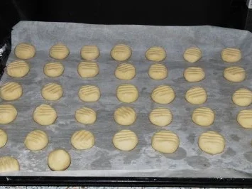 Schneeflöcken - sehr vanillig - Rezept