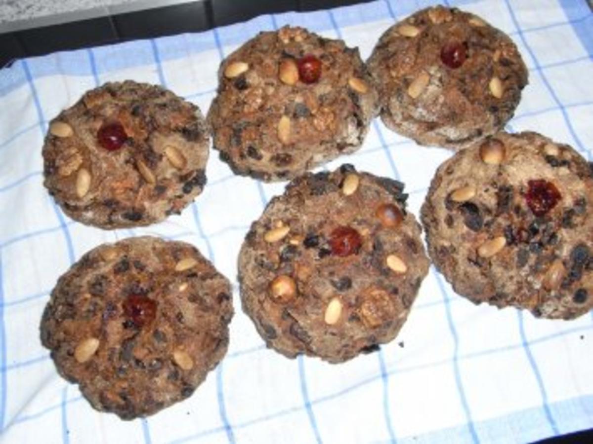 Weihnachtliches Früchtebrot - einfach - von Silvia44