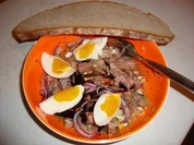 Fleischsulze in Essig und Öl - Rezept