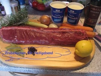 Rezept: Wild - Rehrücken a la Ronja Bild Nr. 2 Wild - Rehrücken a la Ronja - Rezept - Bild Nr. 2