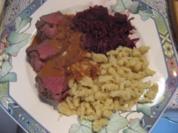 Wild - Rehrücken a la Ronja - Rezept