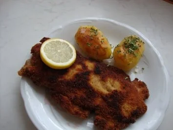 Putenschnitzel mit Käse-Kräuter-Füllung - Rezept