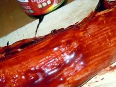 Schweinefilet "Char Siew" mit in Gemüsesauce geschwenkter Tagiatelle - Rezept - Bild Nr. 2