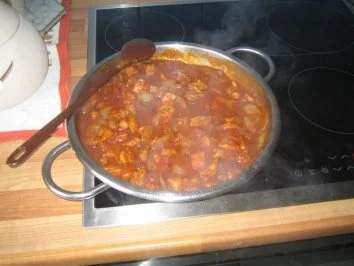 Fleisch – Manfred’s herzhafte Schaschlikpfanne - Rezept - Bild Nr. 5