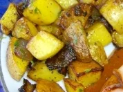 Bratkartoffelwürfel aus rohen Kartoffeln - Rezept