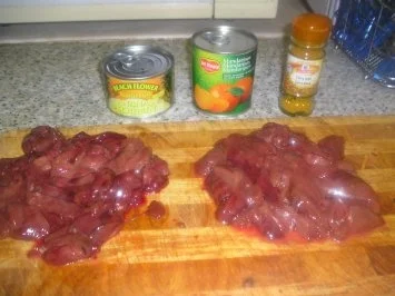 Hühnerleber Hawaii - Rezept - Bild Nr. 2