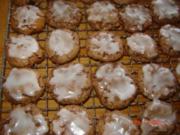 Weihnachtsplätzchen : Nuss-Nougat-Plätzchen - Rezept