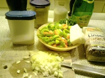 Linsen und Spätzle - Rezept - Bild Nr. 2