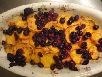 Süßkartoffel-Cranberry-Auflauf - Rezept - Bild Nr. 3