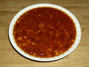 Buntes Bohnengulasch - Rezept