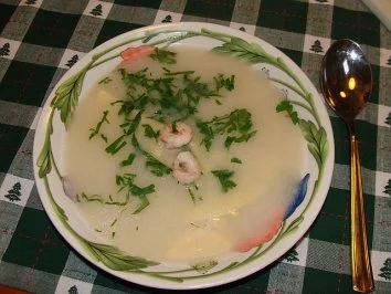 Fischmaultaschen in Kokosmilch - Rezept