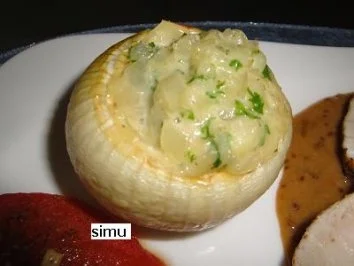 Rezept: Gefüllte Zwiebeln Gefüllte Zwiebeln - Rezept