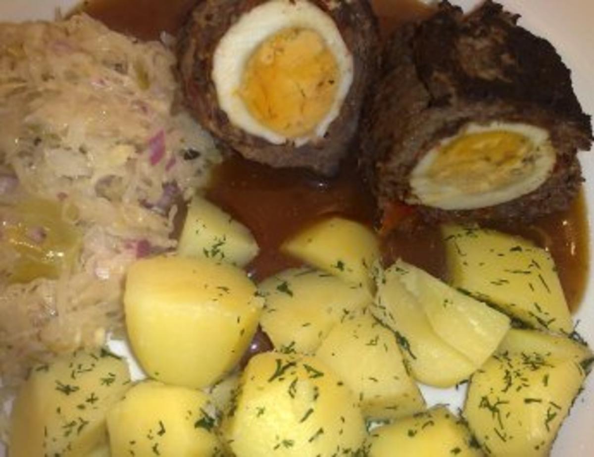 Bilder für Rinderrouladen mit Ei und mehr / Keine STERNEN vergeben bitte!!! - Rezept