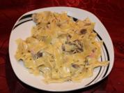 Fettucini in Championrahm Soße - Rezept - Bild Nr. 2