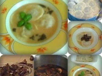 Steinpilzbouillon mit Maultaschen - Rezept - Bild Nr. 10