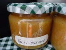 Marmelade : Kaki-Bananenmarmelde - Rezept