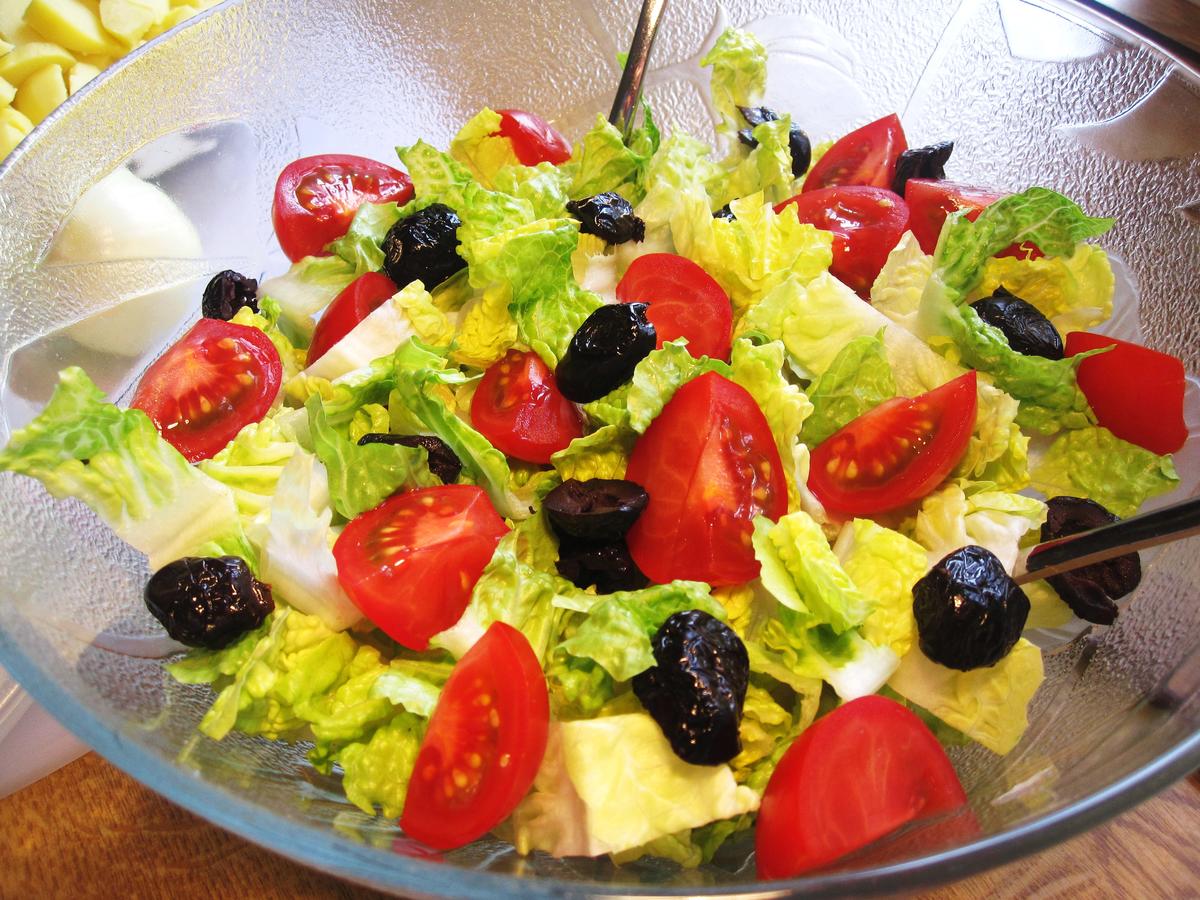 Bunter Salat mit griechischem Feta - Rezept - Bild Nr. 6