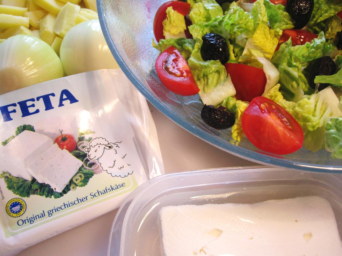 Bunter Salat mit griechischem Feta - Rezept - Bild Nr. 8