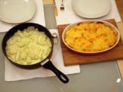 Kohlräbchen mit Kartoffelcremegratin - Rezept