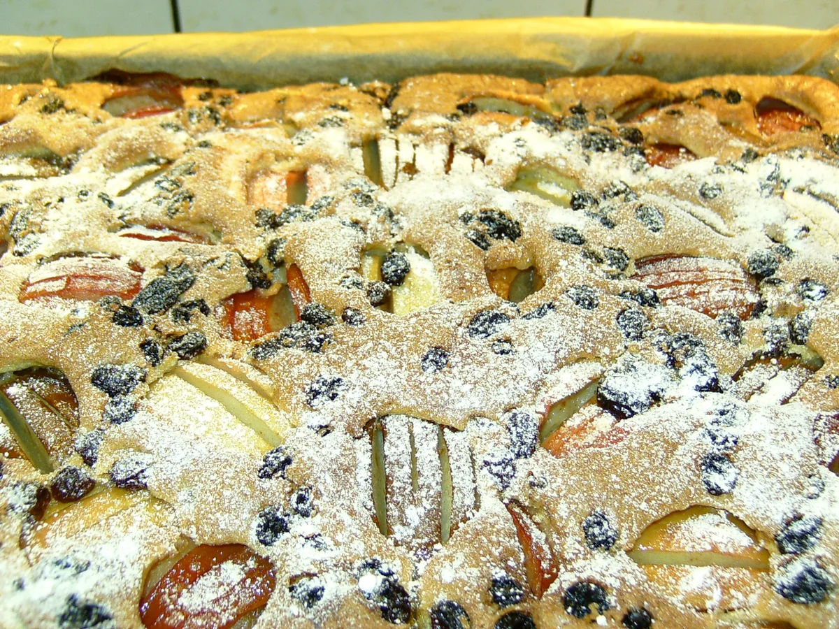 Rezept: Fruchtiger Herbstkuchen im "Weinrausch " Bild Nr. 4 Fruchtiger Herbstkuchen im "Weinrausch " - Rezept - Bild Nr. 4