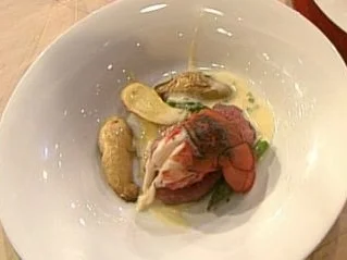 Surf and Turf mit Sauce Bearnaise und Bamberger Hörnchen - Rezept