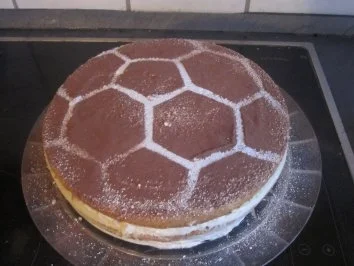 Tipp :  Torten / Kuchen Schablone leicht selber machen - Rezept - Bild Nr. 4