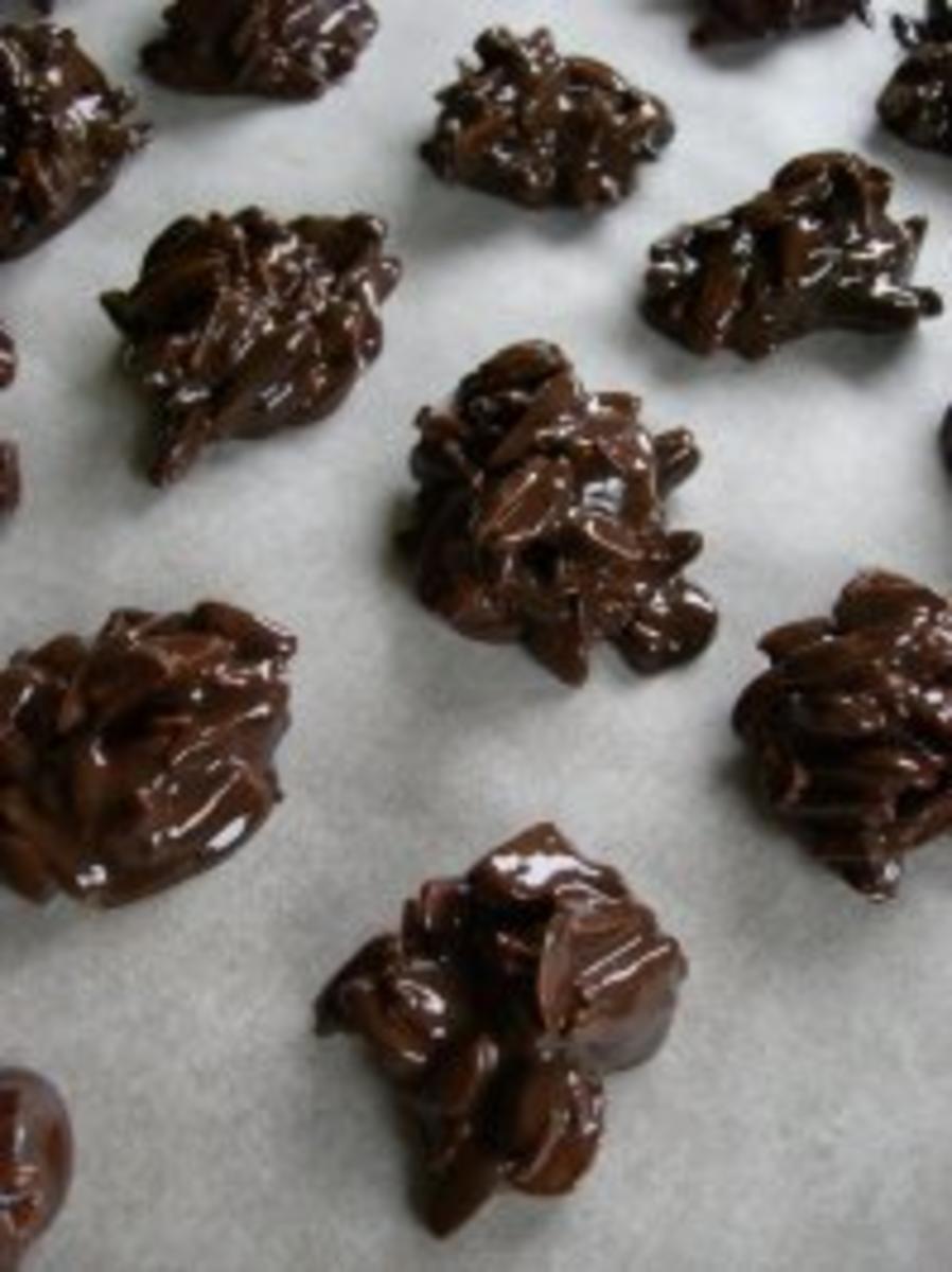Schokoladen-Mandelsplitter "Les Rocher" - Rezept