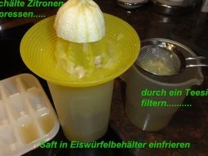 Rezept: Diverses: ZITRONENABRIEB auf Vorrat Bild Nr. 5 Diverses: ZITRONENABRIEB auf Vorrat - Rezept - Bild Nr. 5