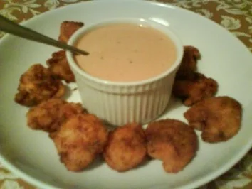 Knusprig frittierte Scampis mit Cocktailsauce - Rezept - Bild Nr. 5