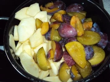 Apfel-Pflaumen Konfitüre - Rezept - Bild Nr. 2