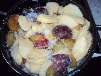 Apfel-Pflaumen Konfitüre - Rezept - Bild Nr. 3