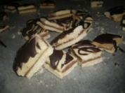 Nougat-Schicht-Plätzchen - Rezept