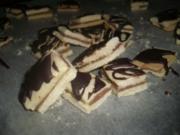 Nougat-Schicht-Plätzchen - Rezept