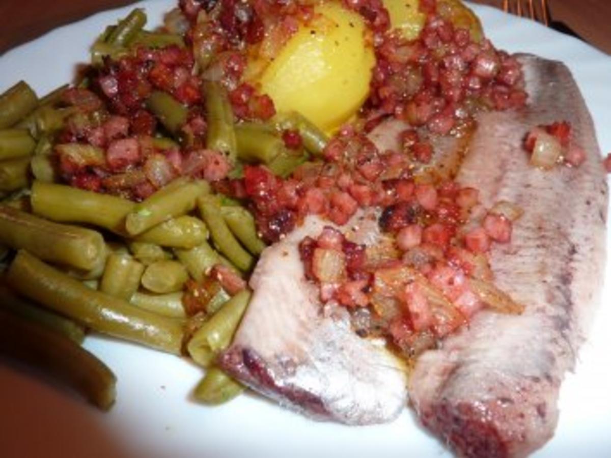 Fisch: Matjes mit Bohnen und Speckstippe - einfach - von BK858