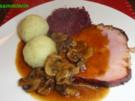 Fleisch:   SPANFERKEL-KRUSTENBRATEN - Rezept
