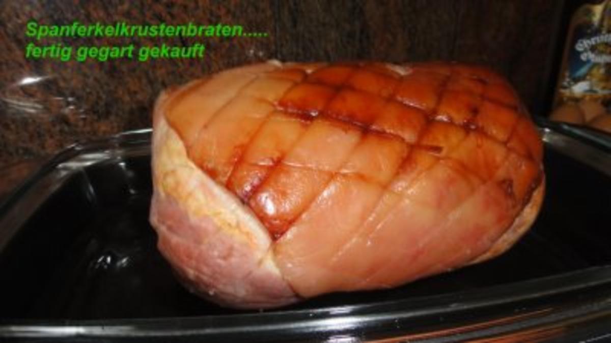 Fleisch:   SPANFERKEL-KRUSTENBRATEN - Rezept - Bild Nr. 2