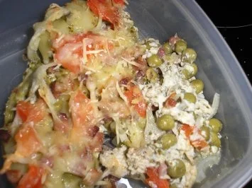 Rezept: Maultaschen-Reste-Auflauf oder: Bild Nr. 3 Maultaschen-Reste-Auflauf oder: - Rezept - Bild Nr. 3